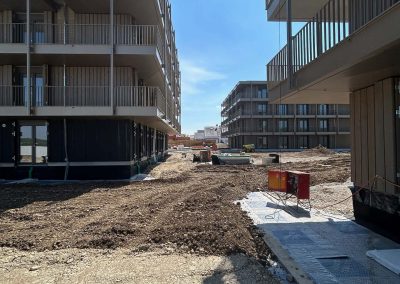 Mehrfamilienhäuser Lechwiesen V - Bautenstand 29.4.2025 - Immo Partner Failer