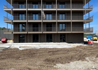 Mehrfamilienhäuser Lechwiesen V - Bautenstand 29.4.2025 - Immo Partner Failer